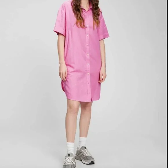 GAP | Dresses | Gap Linencotton Shirt Dress | Poshmark